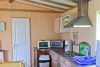 kitchen chalet campsite normandy