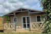 kitchen chalet campsite normandy