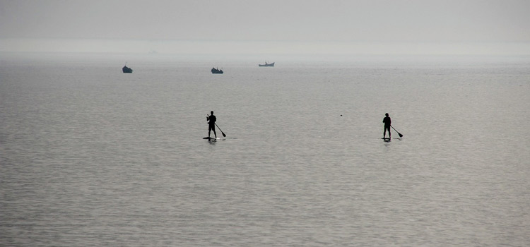 Paddle en Normandie