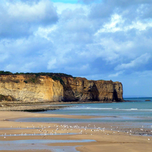 La côte des Havres en Normandie