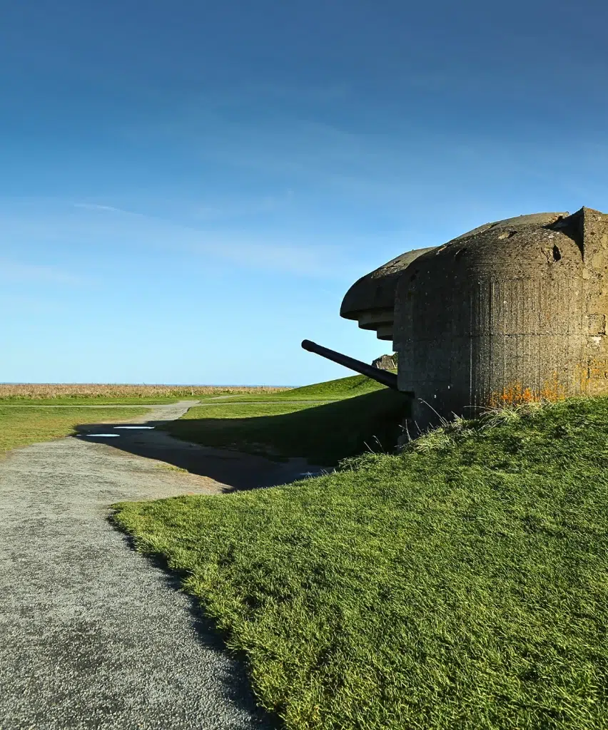 normandy campsite landing beaches