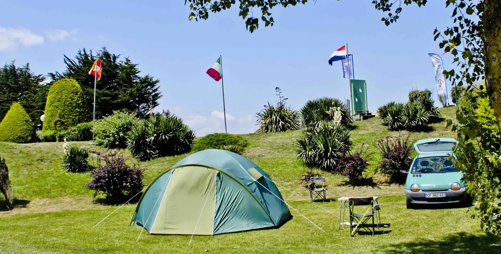 Camping Utah Beach in der Manche